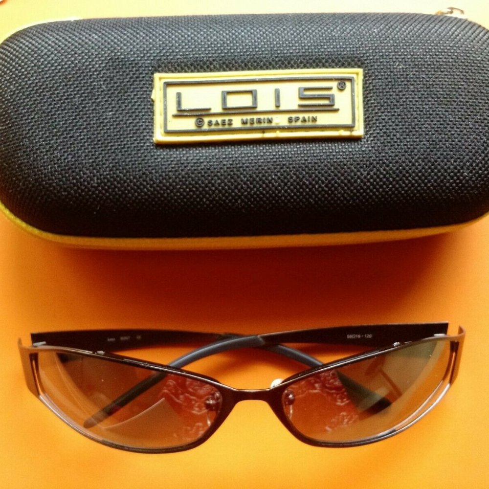NEW Lois Saez Merino Spain Fashion Sunglasses RARE